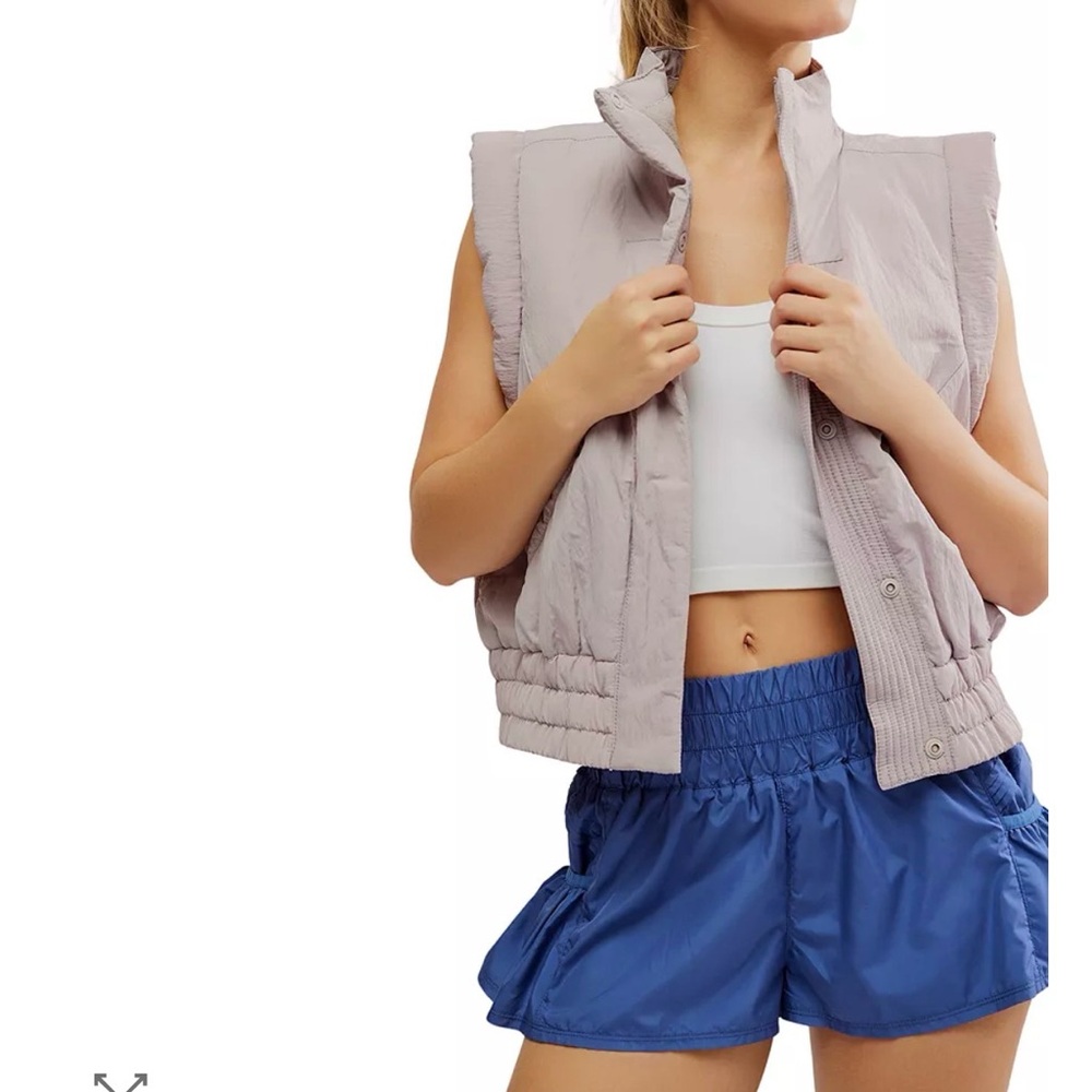 FREE PEOPLE CARES SCRUNCH TIME PUFFER VEST SIZE XS